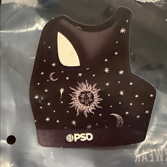 PSD Other - PSD Black and White Starry SPORTS bra M NWT